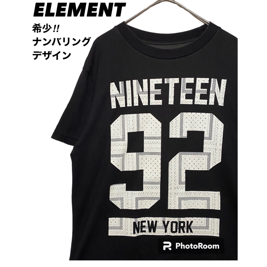 ELEMENT(エレメント)のTシャツ古着　エレメントTシャツ SK8 古着ゲームシャツ　スケーターTシャツ メンズのトップス(Tシャツ/カットソー(半袖/袖なし))の商品写真