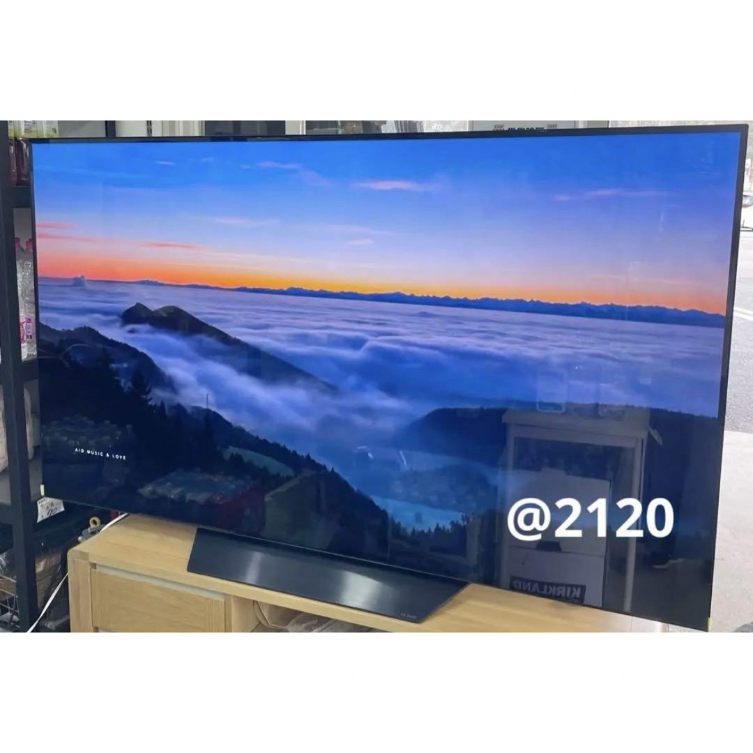 LG Electronics(エルジーエレクトロニクス)の未使用 OLED77B2PJA 77インチ 4K有機ELテレビ　2023年製 スマホ/家電/カメラのテレビ/映像機器(テレビ)の商品写真