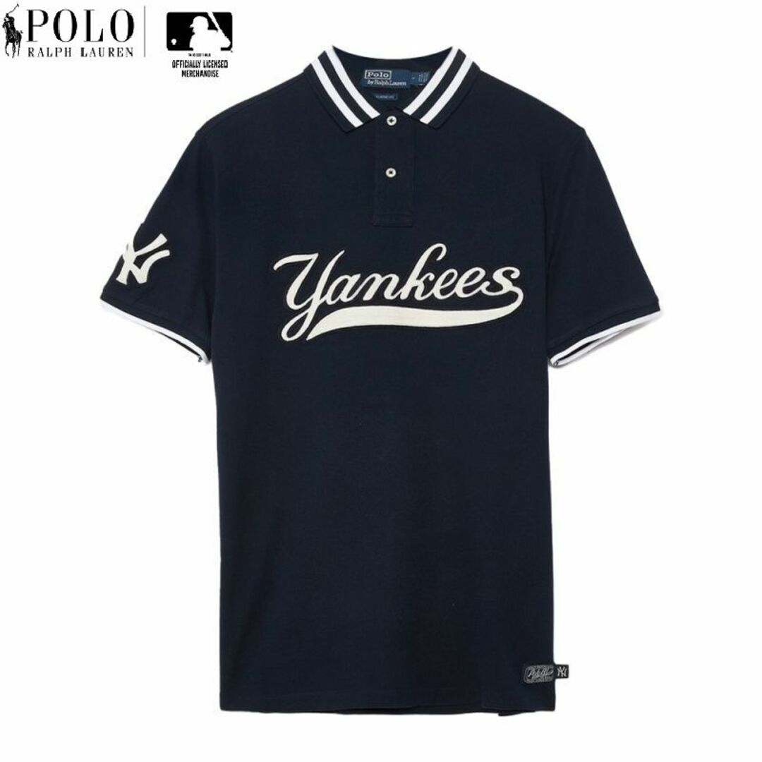 POLO ポロ・ラルフローレン×MLB NYヤンキース　ポロシャツ(M)