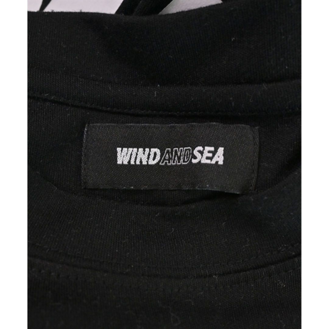 WIND AND SEA(ウィンダンシー)のWIND AND SEA ウィンダンシー Tシャツ・カットソー S 黒 【古着】【中古】 メンズのトップス(Tシャツ/カットソー(半袖/袖なし))の商品写真