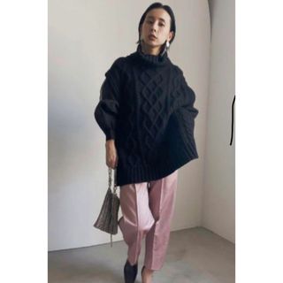 アメリヴィンテージ(Ameri VINTAGE)のAMERI◎UNDRESSED COTTON CANDY SLEEVE KNIT(ニット/セーター)