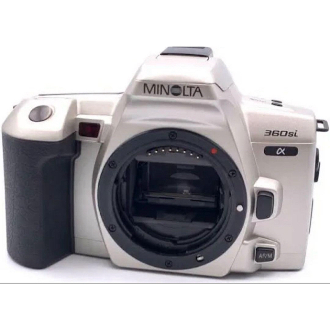KONICA MINOLTA(コニカミノルタ)のMINOLTA 360si + TAMRON LENS 28mm-80mm スマホ/家電/カメラのカメラ(フィルムカメラ)の商品写真
