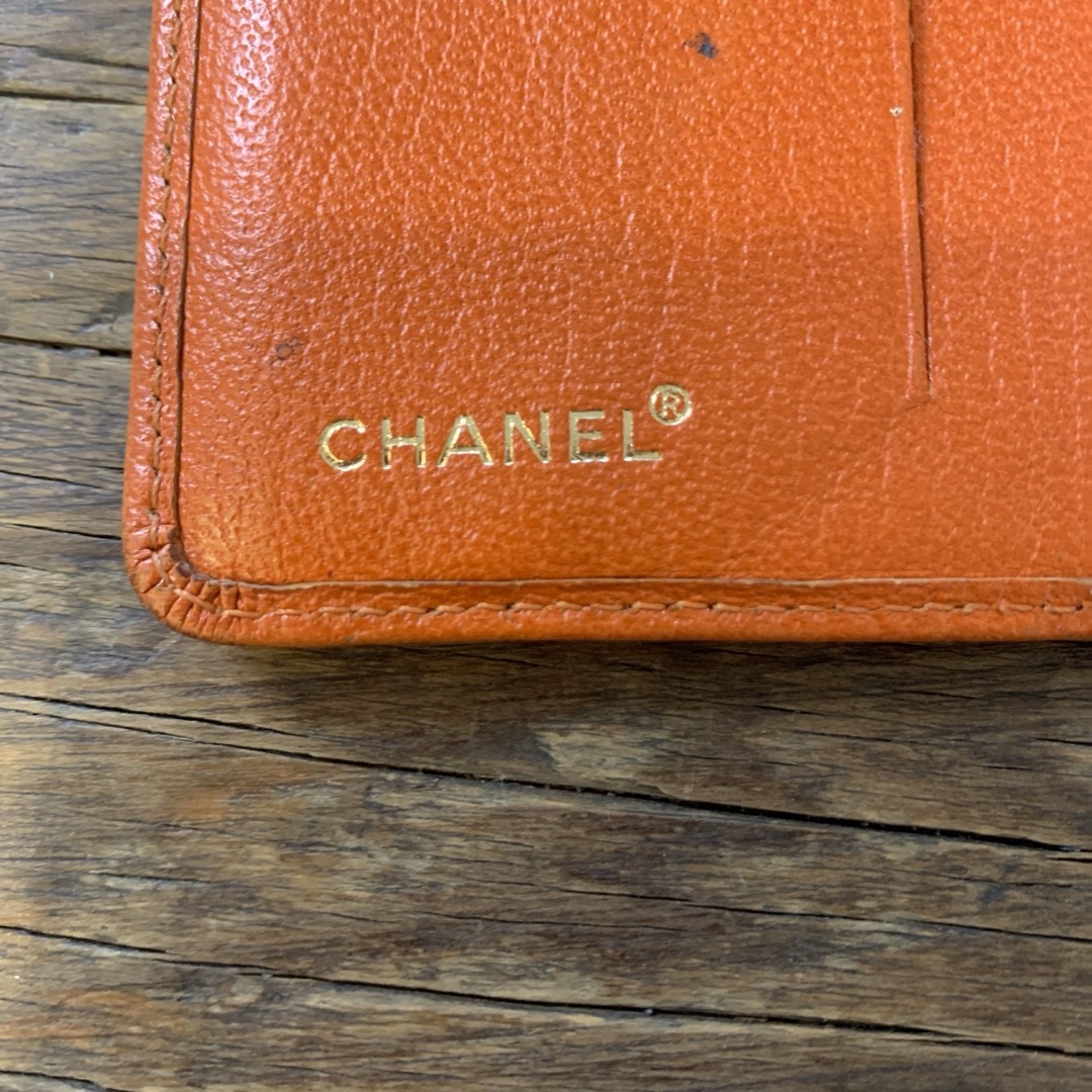 CHANEL(シャネル)のCHANEL 手帳カバー　オレンジ メンズのファッション小物(手帳)の商品写真