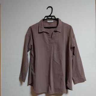 ショコラフィネローブ(chocol raffine robe)のchocol raffine robe  ピーチ起毛スキッパーシャツ(シャツ/ブラウス(長袖/七分))