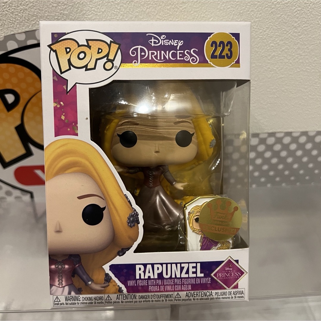 Disney(ディズニー)のレアFUNKO POP!  ラプンツェル　ディズニープリンセスゴールドシリーズ エンタメ/ホビーのフィギュア(アニメ/ゲーム)の商品写真