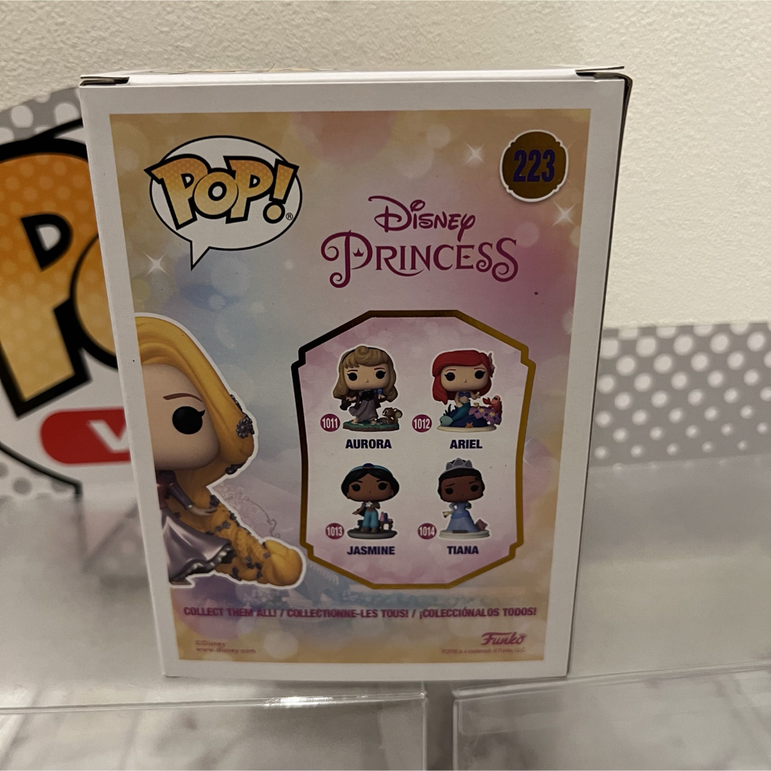 Disney(ディズニー)のレアFUNKO POP!  ラプンツェル　ディズニープリンセスゴールドシリーズ エンタメ/ホビーのフィギュア(アニメ/ゲーム)の商品写真