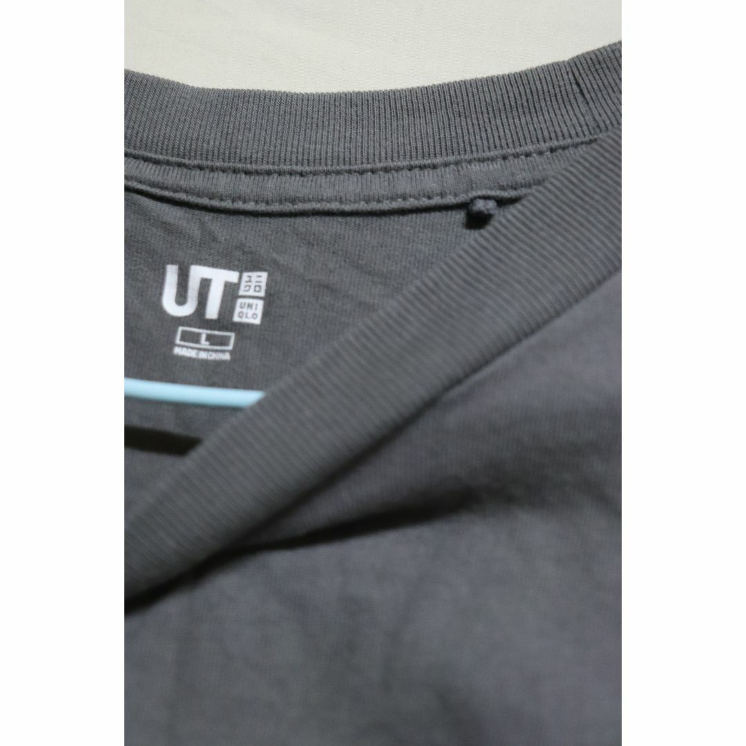 UNIQLO(ユニクロ)のプロフ必読UTユニクロ TATEグレーTシャツ/ブランド高品質良品L メンズのトップス(Tシャツ/カットソー(半袖/袖なし))の商品写真