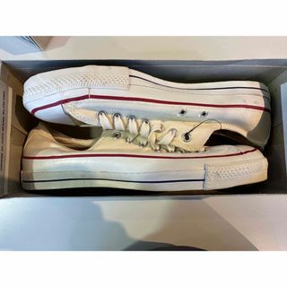 コンバース(CONVERSE)の極美品 80s USA製 コンバース オールスター 生成 29.5センチ(スニーカー)