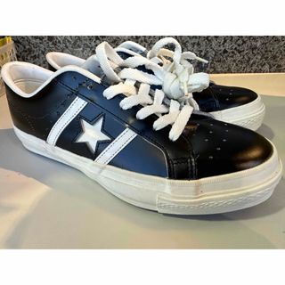 コンバース(CONVERSE)の90s 日本製 コンバース ジャックスター 黒×白 26センチ 新品(スニーカー)