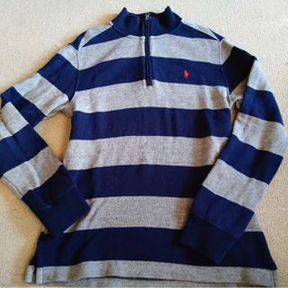 ラルフローレン(Ralph Lauren)の新品同様！ラルフローレン160ハーフジップニット(ニット/セーター)