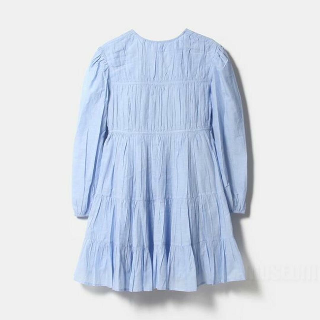 Merlette(マーレット)の【新品未使用】 MERLETTE マーレット レディース ティアードワンピース LASSE CHAMBRAY 165E43CH 【XS/CHAMBRAY】 レディースのワンピース(ミニワンピース)の商品写真