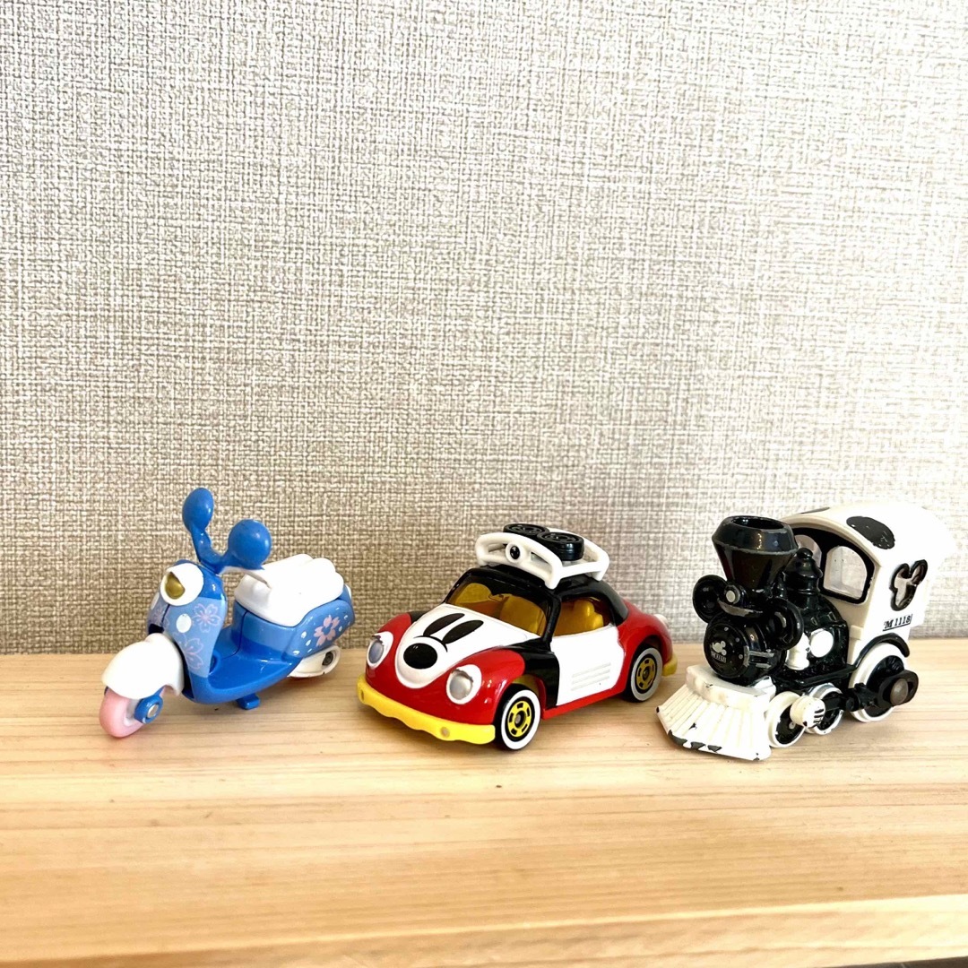 トミカ ディズニーモータース - ディズニー トミカ 3個セットの トミカ ディズニーモータース - ディズニー トミカ 3個セットの