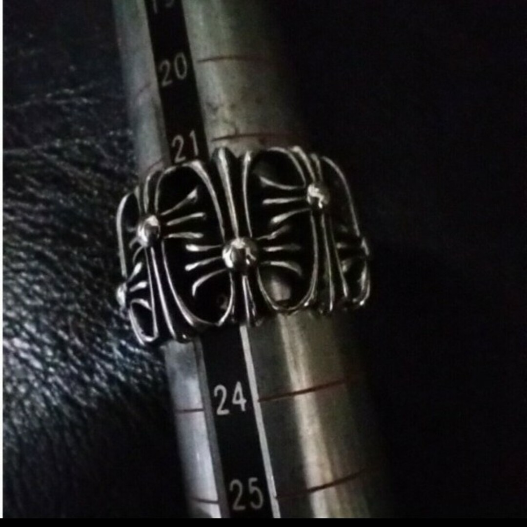 専用　リピーター様価格　　約23号   セメタリーリング　silver925 メンズのアクセサリー(リング(指輪))の商品写真