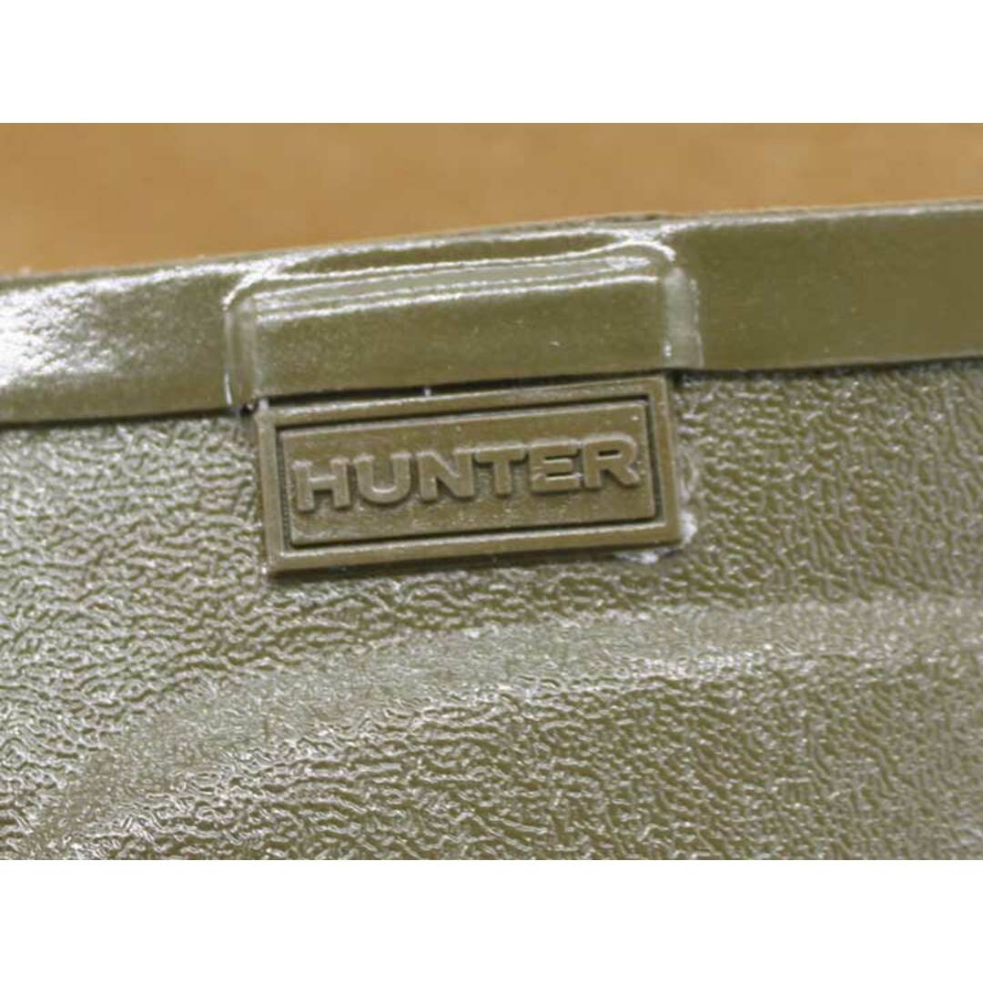 HUNTER(ハンター)の【新入荷】★HUNTER/ハンター★ オリジナルツアー/バレリーナグロスフラットレインシューズ/カジュアル/雨の日/防水/シンプル/靴 カーキ  レディース UK6【中古】春夏秋冬 922132 レディースの靴/シューズ(レインブーツ/長靴)の商品写真