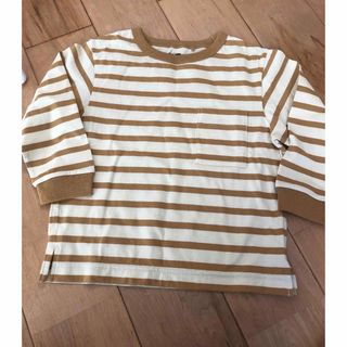 ユニクロ(UNIQLO)のユニクロ　ボーダー　カットソー(Tシャツ/カットソー)