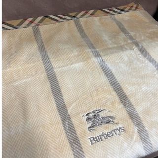 バーバリー(BURBERRY)の未使用　BURBERRY バーバリーフラット シーツ シングル 綿100% 西川(シーツ/カバー)