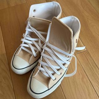 オールスター(ALL STAR（CONVERSE）)のオールスターconverseハイカット　ベージュ　箱無し(スニーカー)