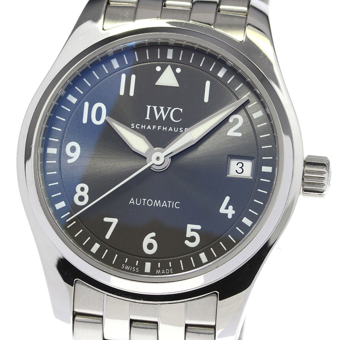 IWC(インターナショナルウォッチカンパニー)のIWC SCHAFFHAUSEN IW324002 パイロットウォッチ 36 デイト 自動巻き ボーイズ 美品 _785824 メンズの時計(腕時計(アナログ))の商品写真