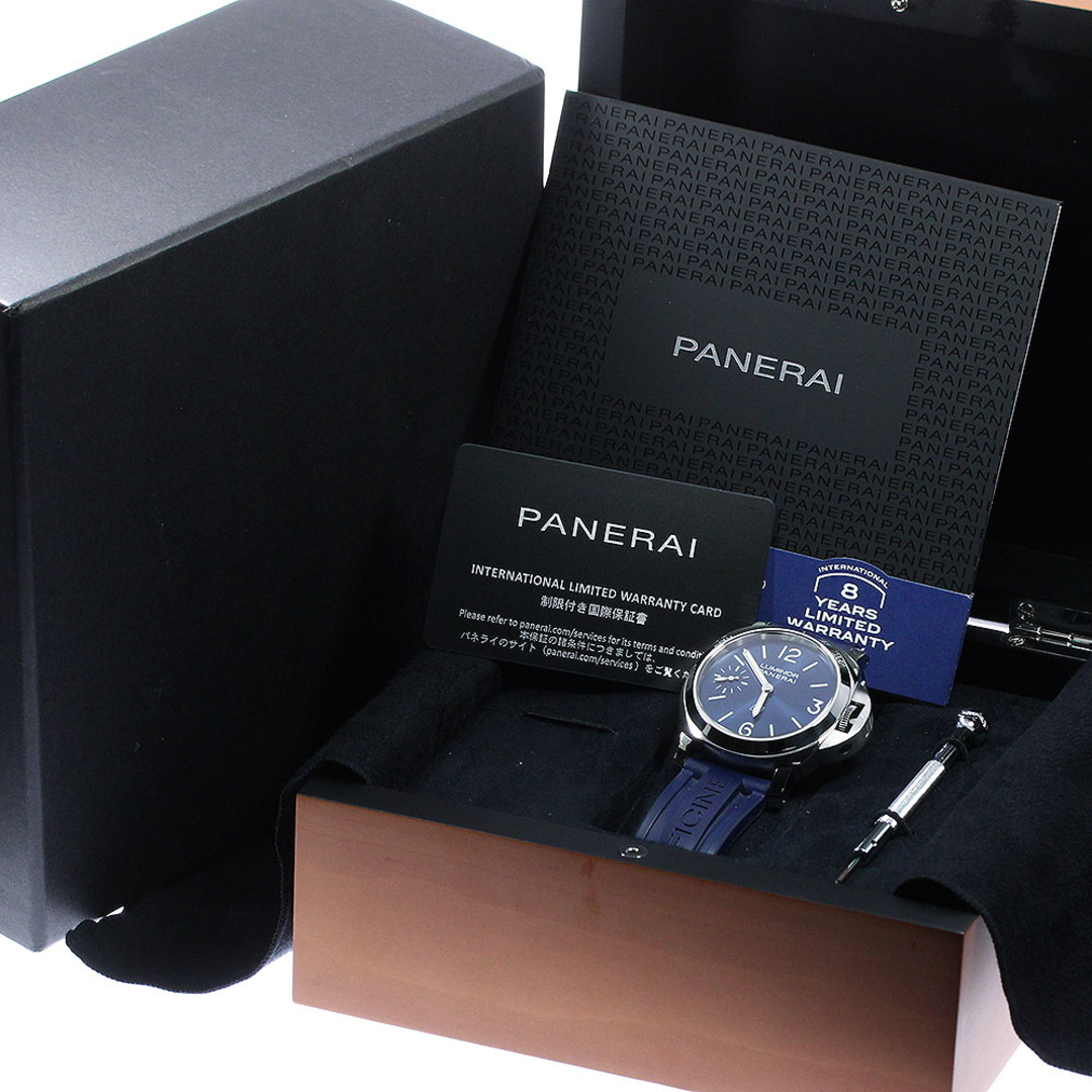 PANERAI(パネライ)のパネライ PANERAI PAM01085 ルミノール ブルーマーレ スモールセコンド 自動巻き メンズ 箱・保証書付き_793421 メンズの時計(腕時計(アナログ))の商品写真