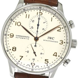 インターナショナルウォッチカンパニー(IWC)のIWC SCHAFFHAUSEN IW371401 ポルトギーゼ クロノグラフ 自動巻き メンズ _794122(腕時計(アナログ))