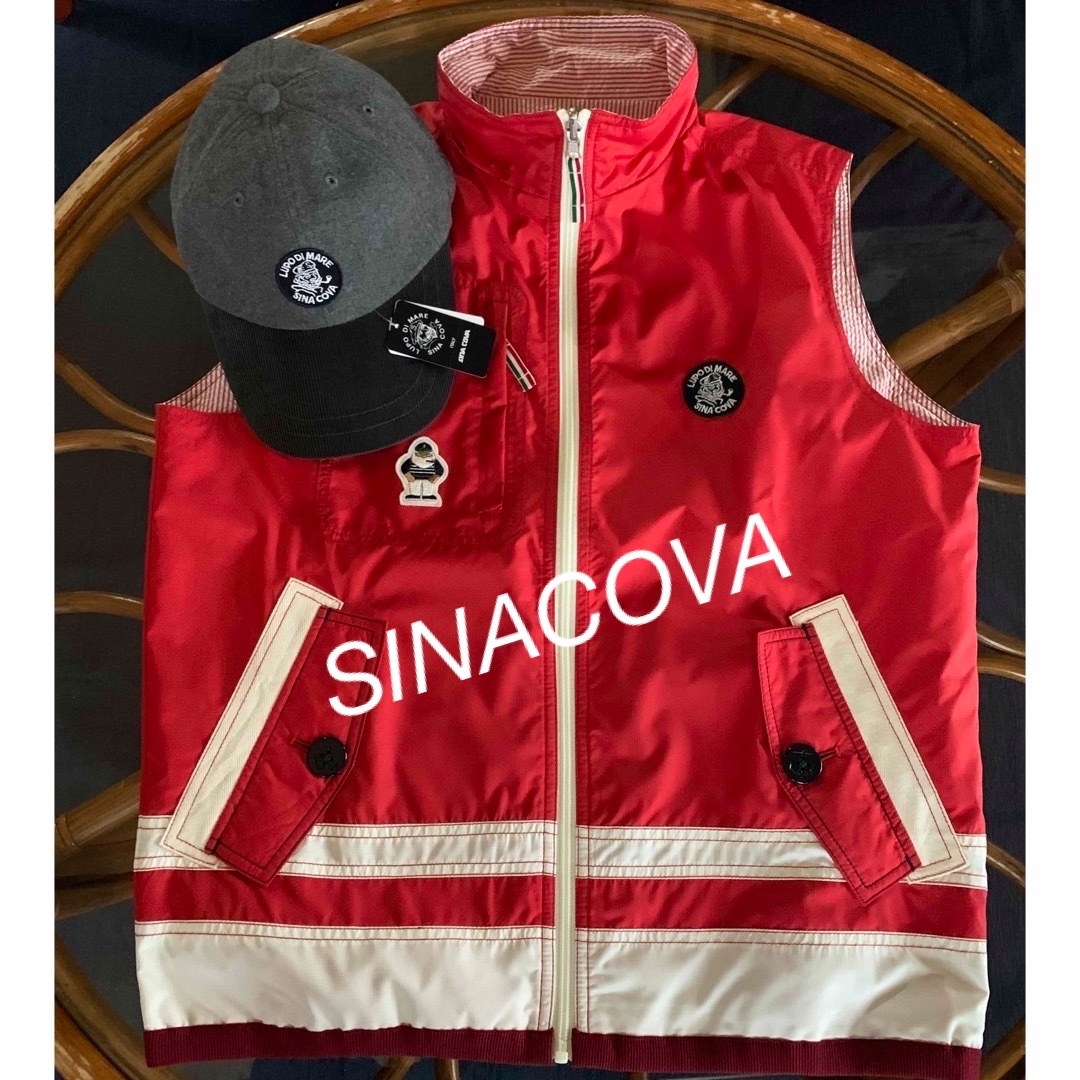 SINACOVA(シナコバ)のSINACOVA／キャップ／ジップアップベスト メンズの帽子(キャップ)の商品写真