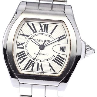 カルティエ(Cartier)のカルティエ CARTIER W6206017 ロードスター LM デイト 自動巻き メンズ 保証書付き_792996(腕時計(アナログ))