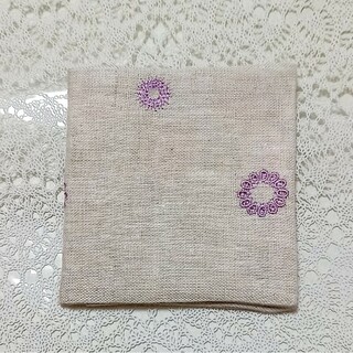 サニタリーケース　麻紫サークル(ポーチ)