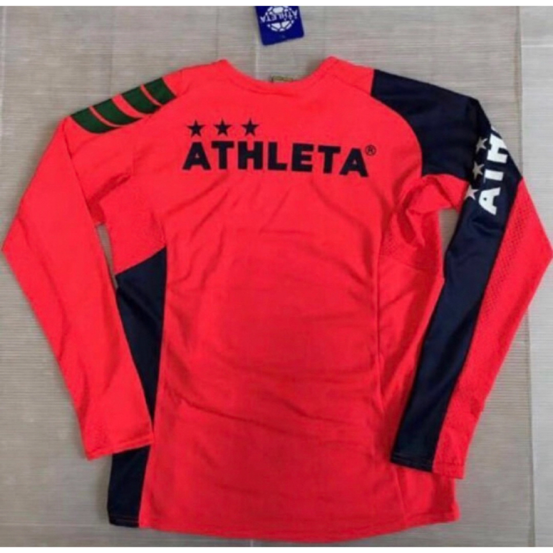 ATHLETA(アスレタ)の送料無料 新品 ATHLETA カラープラクティスシャツ S スポーツ/アウトドアのサッカー/フットサル(ウェア)の商品写真