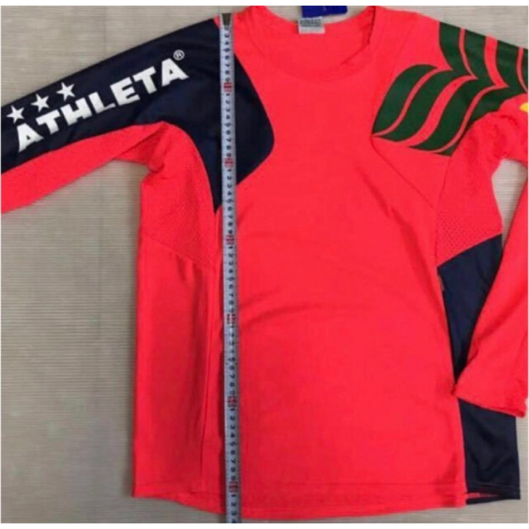 ATHLETA(アスレタ)の送料無料 新品 ATHLETA カラープラクティスシャツ S スポーツ/アウトドアのサッカー/フットサル(ウェア)の商品写真