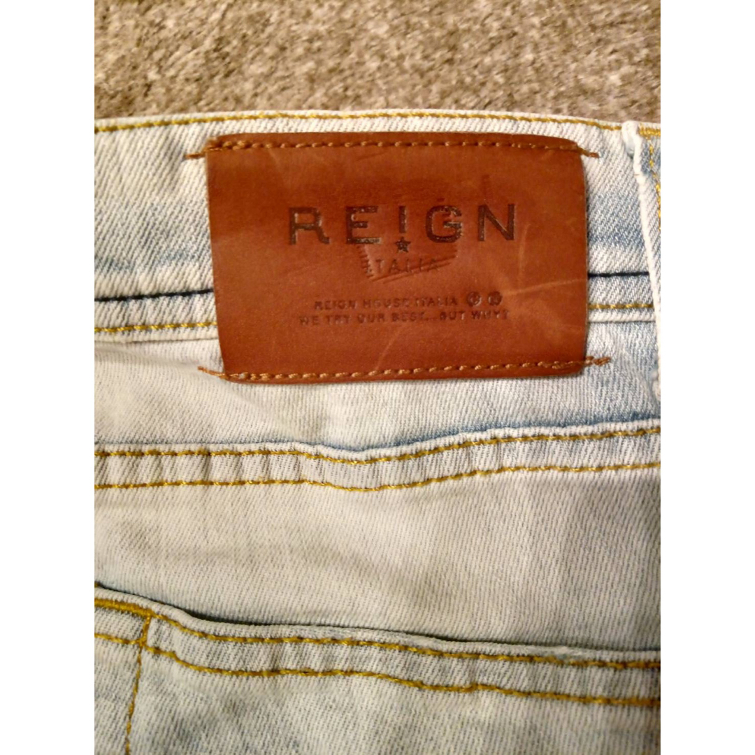 REIGN(レイン)のREIGN ダメージデニム メンズのパンツ(デニム/ジーンズ)の商品写真