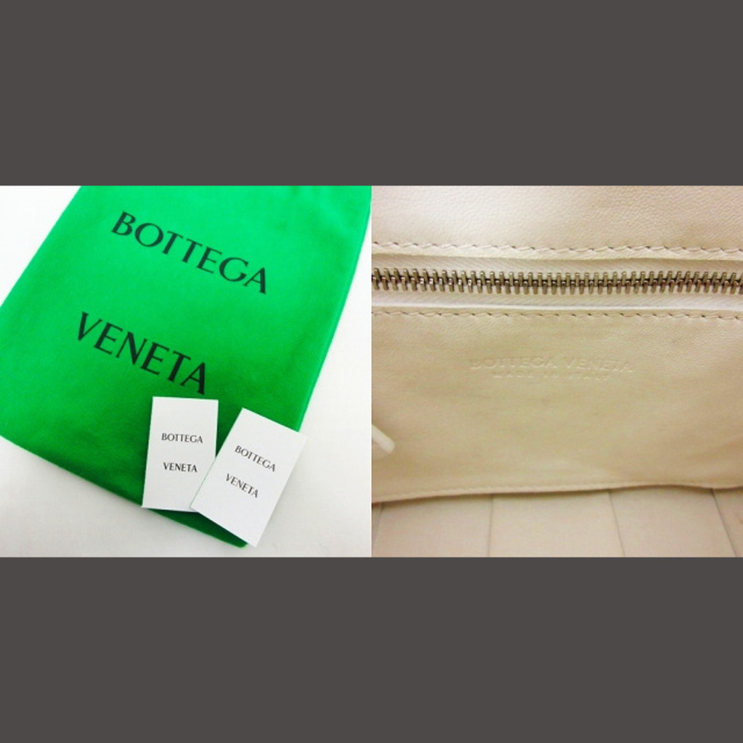 Bottega Veneta(ボッテガヴェネタ)のボッテガヴェネタ カセット ショルダー バッグ レザー アイボリー レディースのバッグ(ショルダーバッグ)の商品写真