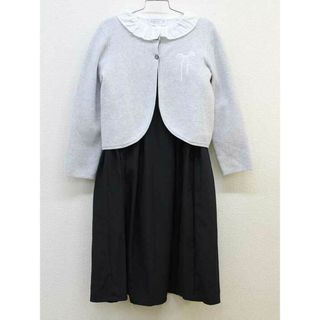 アニエスベー(agnes b.)の【新入荷!】▼アニエスb/アニエスベー/agnes b. ENFANT▼125cm(8ans) アンサンブル3点セット 白×グレー×黒 フォーマル 入学式 卒園式 結婚式 冠婚葬祭 発表会 謝恩会 【中古】子供服 キッズ kids 女の子 fml 401042(その他)