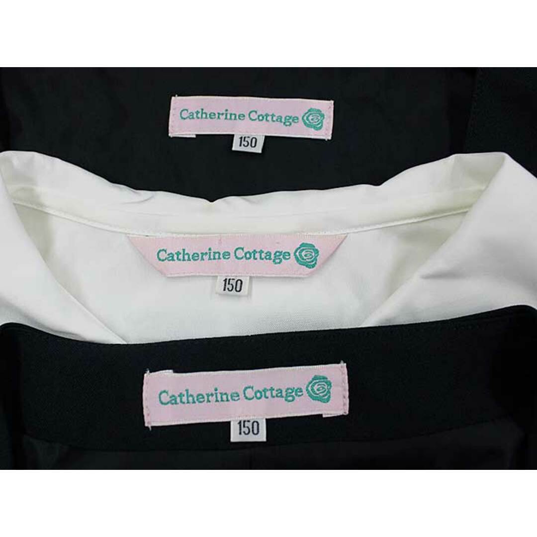 Catherine Cottage(キャサリンコテージ)の【新入荷!】▼キャサリンコテージ/CatherineCottage▼150cm アンサンブル3点セット 濃紺×白 フォーマル 入学式 卒業式 結婚式 冠婚葬祭 発表会 謝恩会【中古】子供服 キッズ kids ジュニア 女の子 fml 922132 キッズ/ベビー/マタニティのキッズ服女の子用(90cm~)(その他)の商品写真