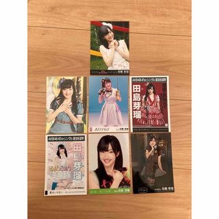 エイチケーティーフォーティーエイト(HKT48)のHKT48 田島芽瑠　生写真　7枚セット　AKB48(アイドルグッズ)