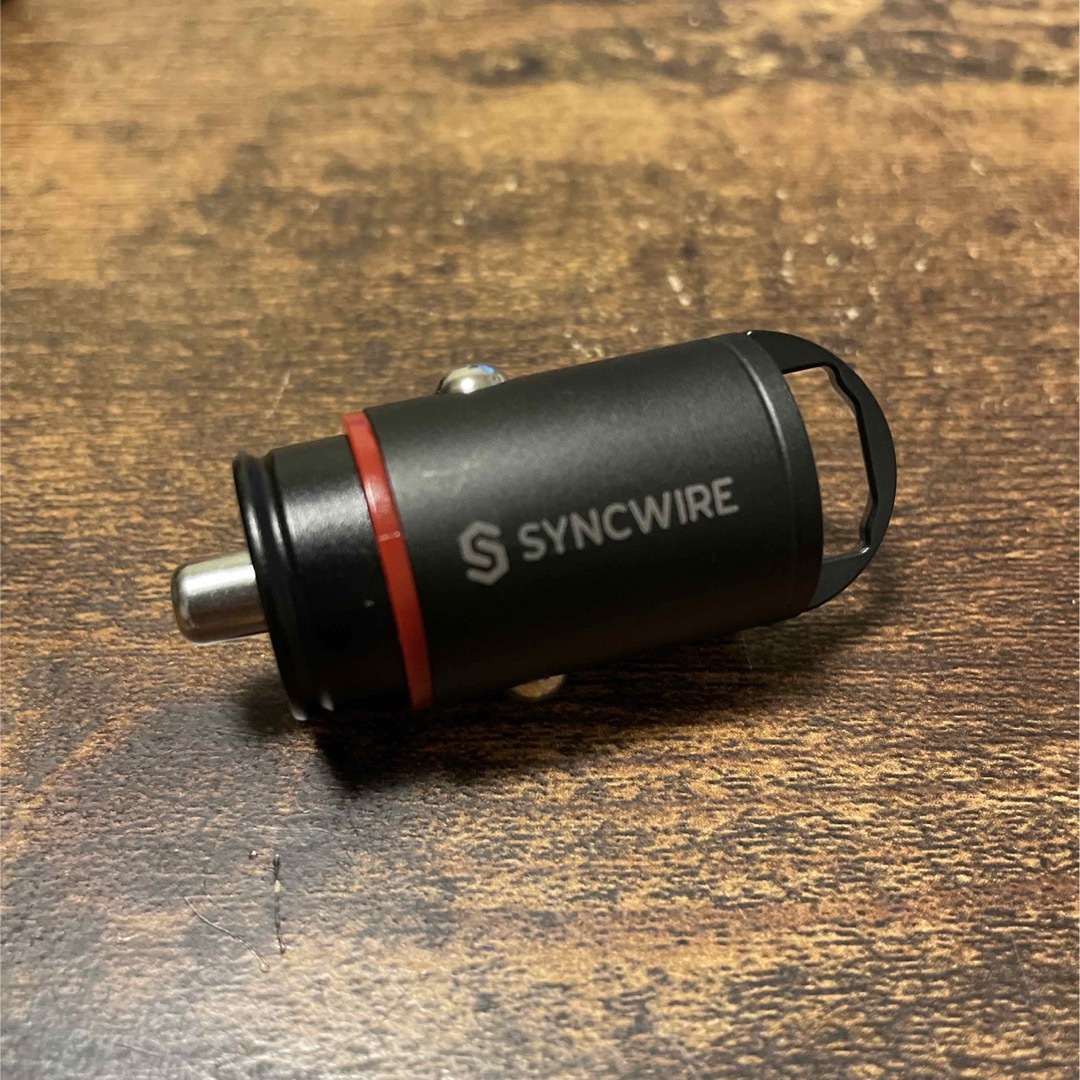 Syncwire シガーソケット USB&USB-Cカーチャージャー 自動車/バイクの自動車(車内アクセサリ)の商品写真