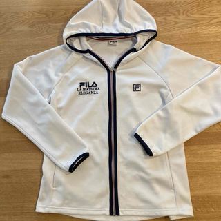 フィラ(FILA)のFILA ジップアップ　パーカー　ユニセックス　最終値下げ(パーカー)