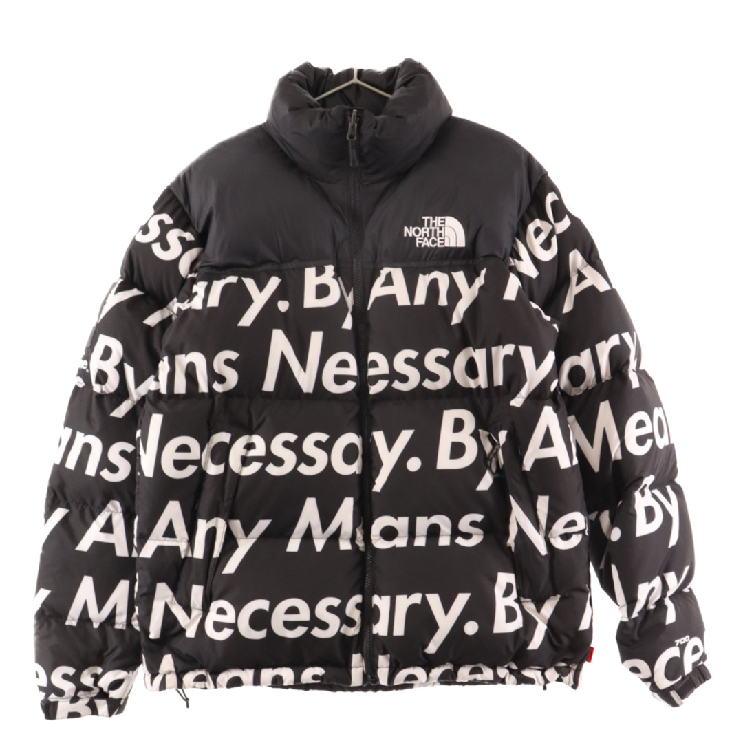 SUPREME シュプリーム 15AW ×THE NORTH FACE Nuptse Jacket By Any Means Necessary  ザノースフェイス エニー ミーンズ ヌプシ ダウン ジャケット ブラック ND51551I | フリマアプリ ラクマ