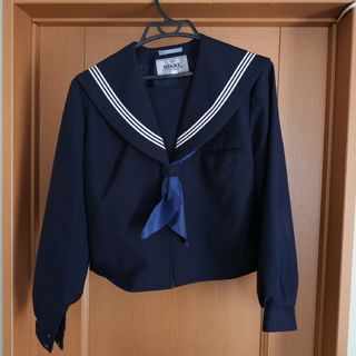 中学・高校制服　セーラー服上下セット① 175A(衣装)