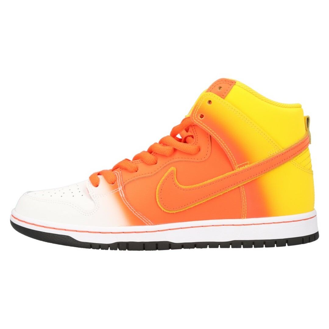 天然皮革合成繊維底NIKE SB ナイキエスビー SB DUNK HIGH PRO Sweet Tooth エスビー ダンク ハイカットスニーカー シウィートトゥース オレンジ/ホワイト US10.5 FN5107-700