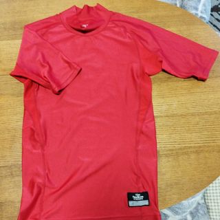 デサント(DESCENTE)の中古品野球アンダーシャツ赤DESCENTE(ウェア)