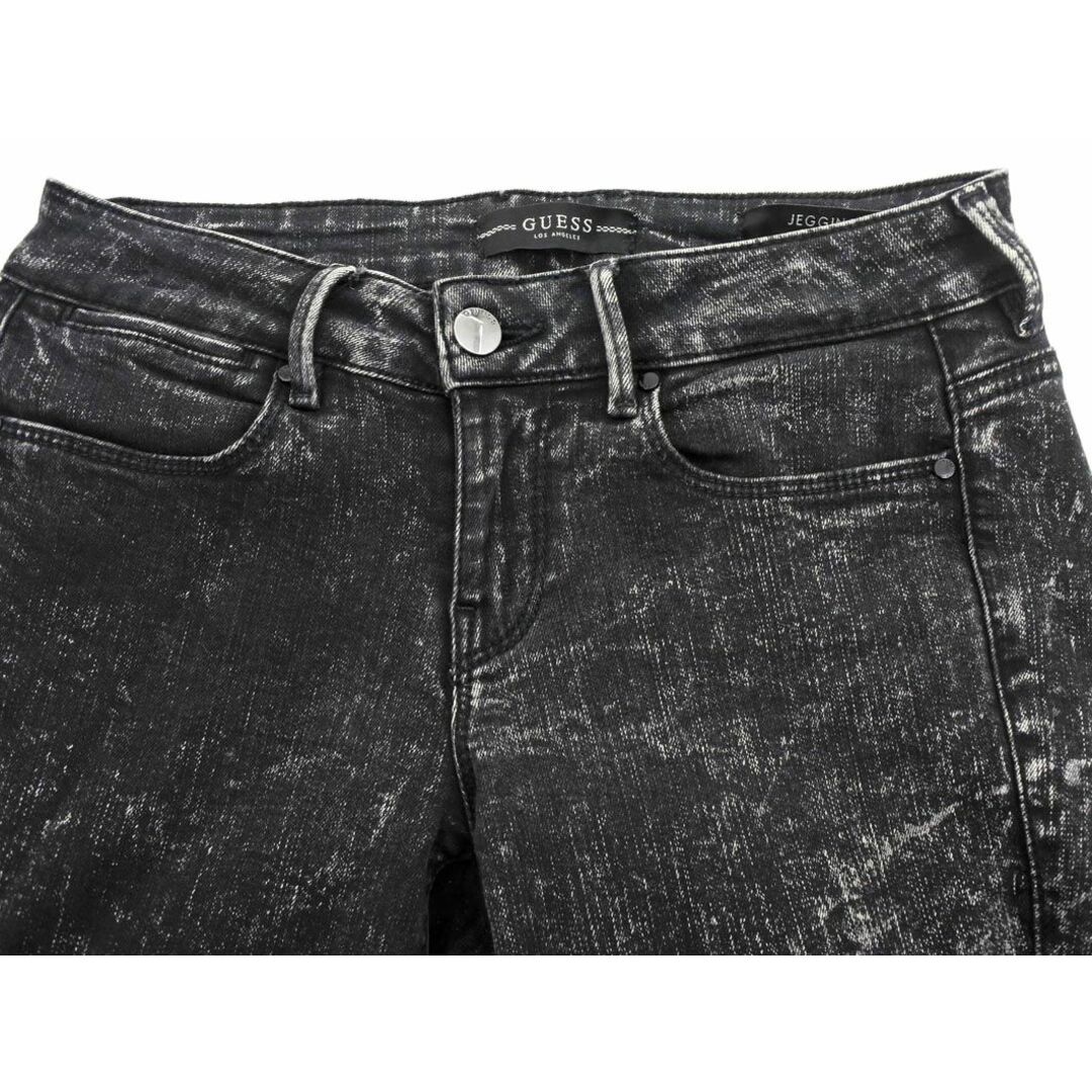 GUESS(ゲス)のGUESS ゲス ストレッチ ローライズ スキニー デニムパンツ size26/黒 ■■ レディース レディースのパンツ(デニム/ジーンズ)の商品写真