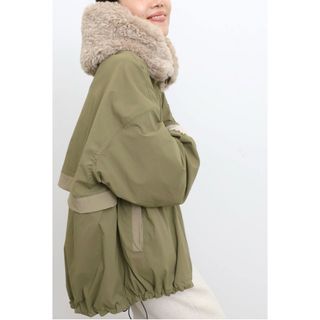 アパルトモンドゥーズィエムクラス(L'Appartement DEUXIEME CLASSE)の【REMI RELIEF】 BOA HOODIE JACKET(モッズコート)