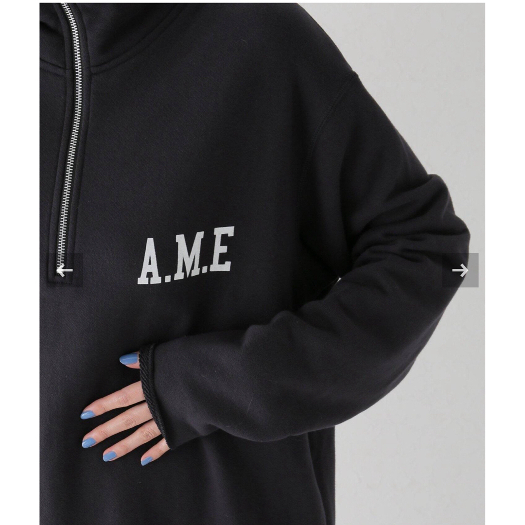 L'Appartement DEUXIEME CLASSE(アパルトモンドゥーズィエムクラス)の はなちゃんさま専用アメリカーナ　Half Zip Sweat Onepiece レディースのワンピース(ロングワンピース/マキシワンピース)の商品写真