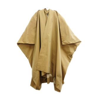 Maison Margiela メゾンマルジェラ 22AW Organic cotton blanket coat オーガニックコットンブランケットコート ケープ/ポンチョ SI0AA0008 S53207 ベージュ