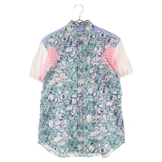 コムデギャルソン(COMME des GARCONS)のCOMME des GARCONS SHIRT コムデギャルソンシャツ ×Disney 総柄 コットン半袖シャツ マルチ ディズニー S22065(シャツ)