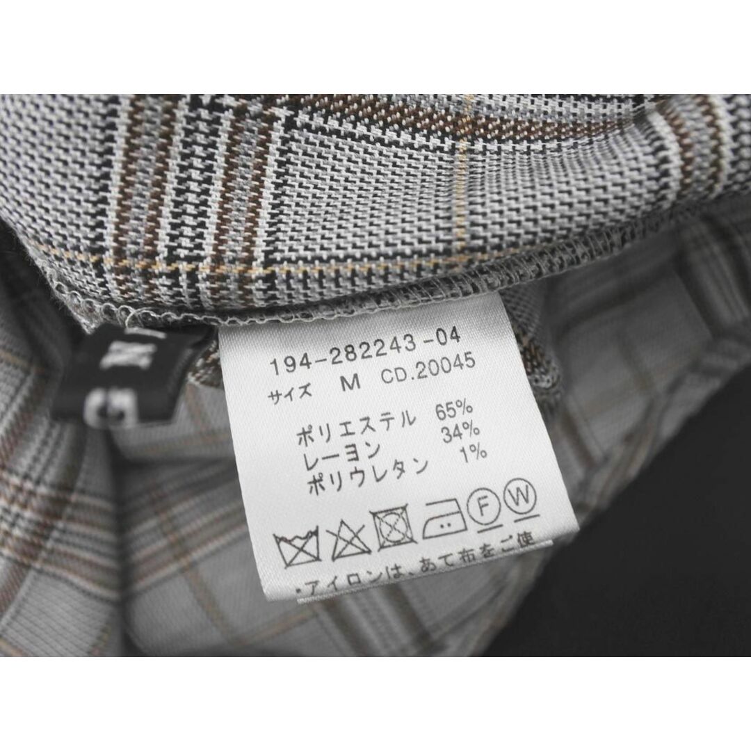 INGNI(イング)のINGNI イング チェック オープンカラー シャツ sizeM/グレー ◇■ レディース レディースのトップス(シャツ/ブラウス(長袖/七分))の商品写真