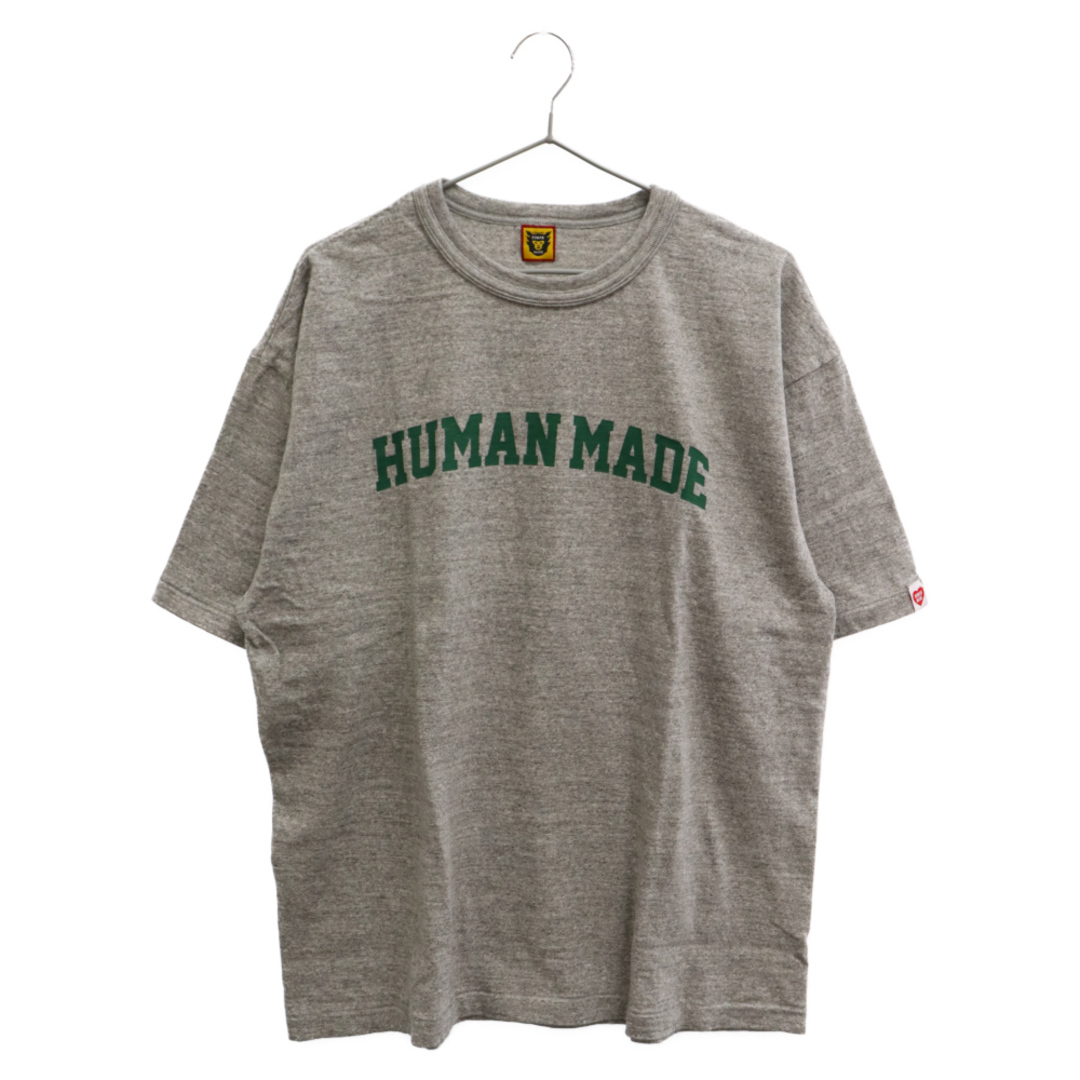 HUMAN MADE ヒューマンメイド GRAPHIC T-SHIRT #06 グラフィック プリント 半袖カットソー Tシャツ グレー HM25TE00769センチ身幅