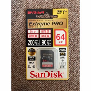 【新品送料無料】SANDISK Extreme PRO SDXCカード (その他)