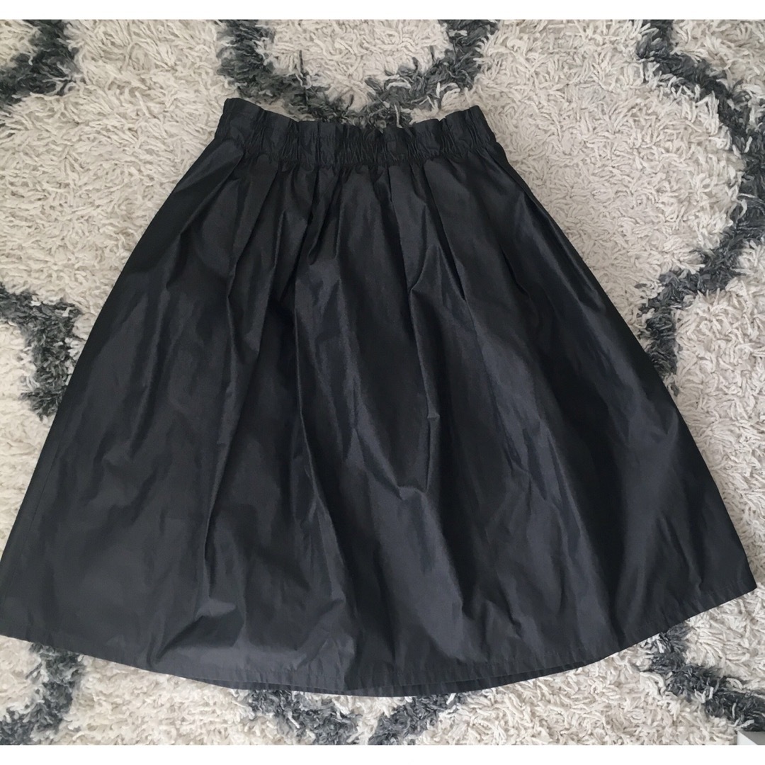 Spick & Span(スピックアンドスパン)のフレアースカート　ウエストゴム レディースのスカート(ひざ丈スカート)の商品写真
