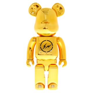 メディコムトイ(MEDICOM TOY)のMEDICOM TOY メディコムトイ BE@RBRICK ベアブリック×THE CONVENI Fragment design コンビニ フラグメントデザイン フィギュア 人形 ゴールド 400%(その他)